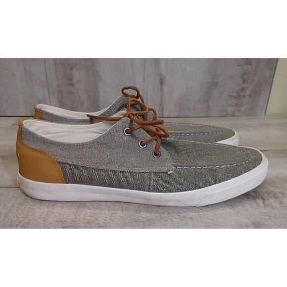 ✅Beverly Hills Polo Club Boat Dock Shoes Grey Men's Size 14 EUC BP7109 Sneakers - Picture 8 of 12